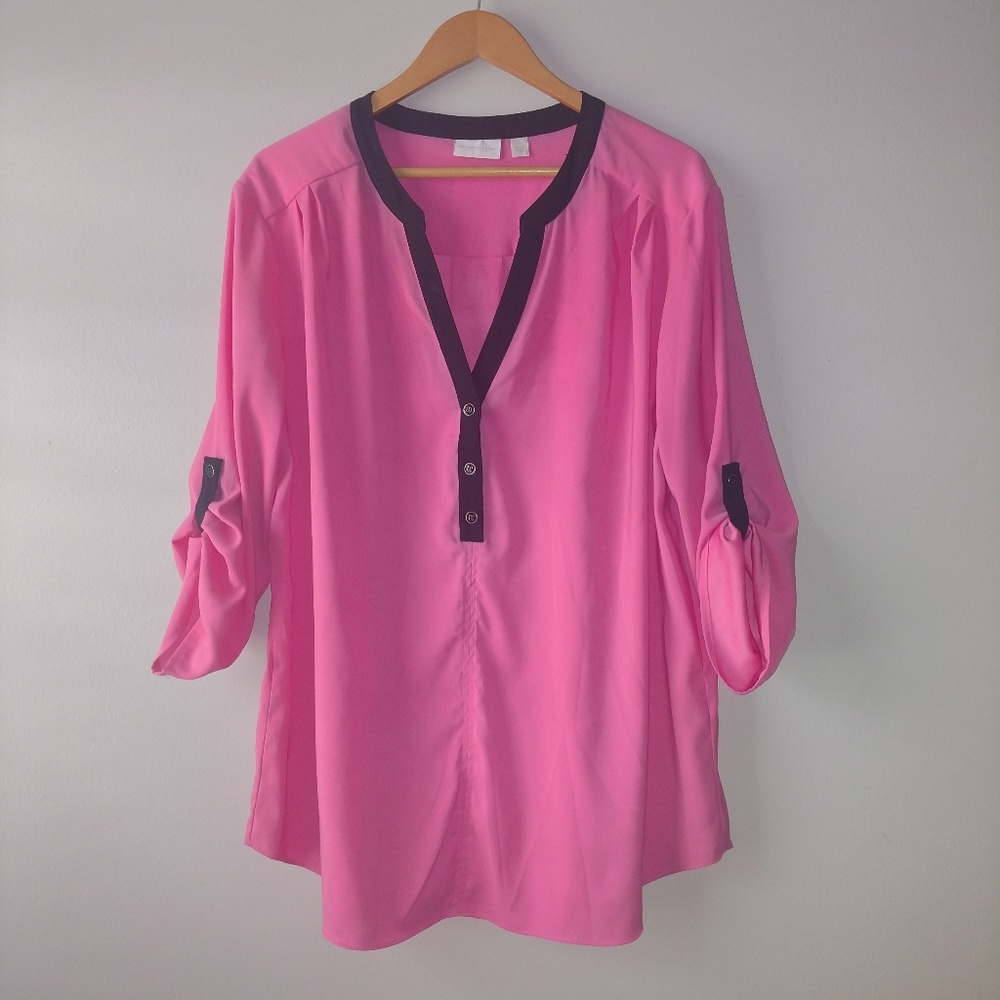 New York & Co Blouse | Pink